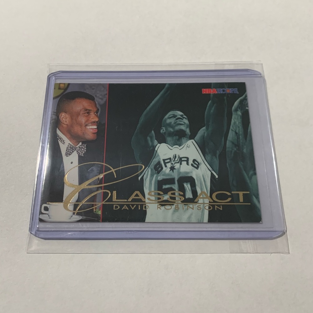 David Robinson ‘95 SkyBox x Hoops Insert Card